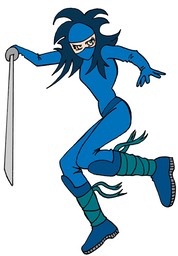 Ninja illustration