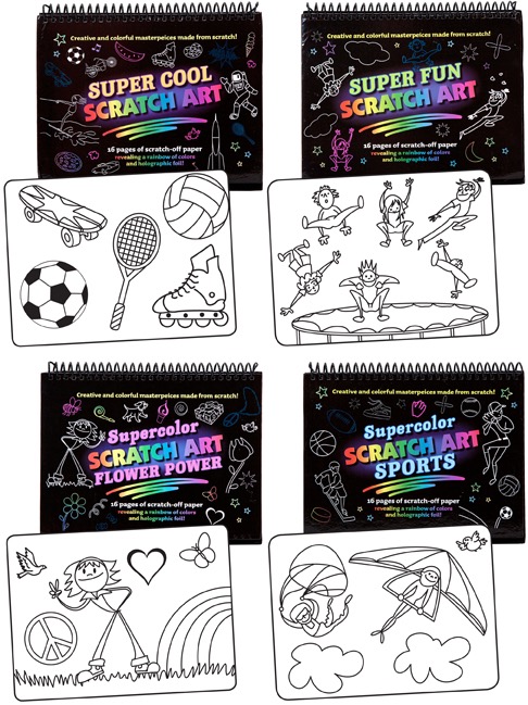 Scratch Art illutrations